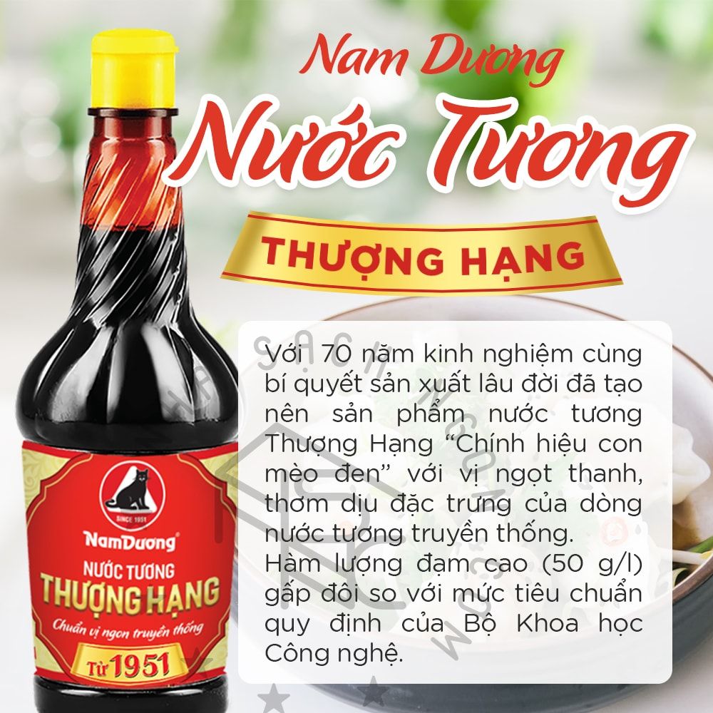 Nước tương Nam Dương Thượng hạng 210ml