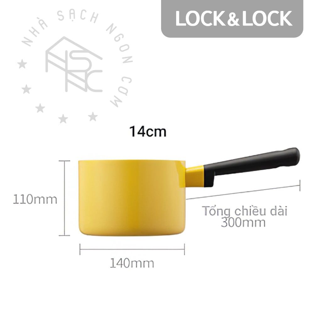 Bộ nồi chảo quánh Lock&Lock Decore