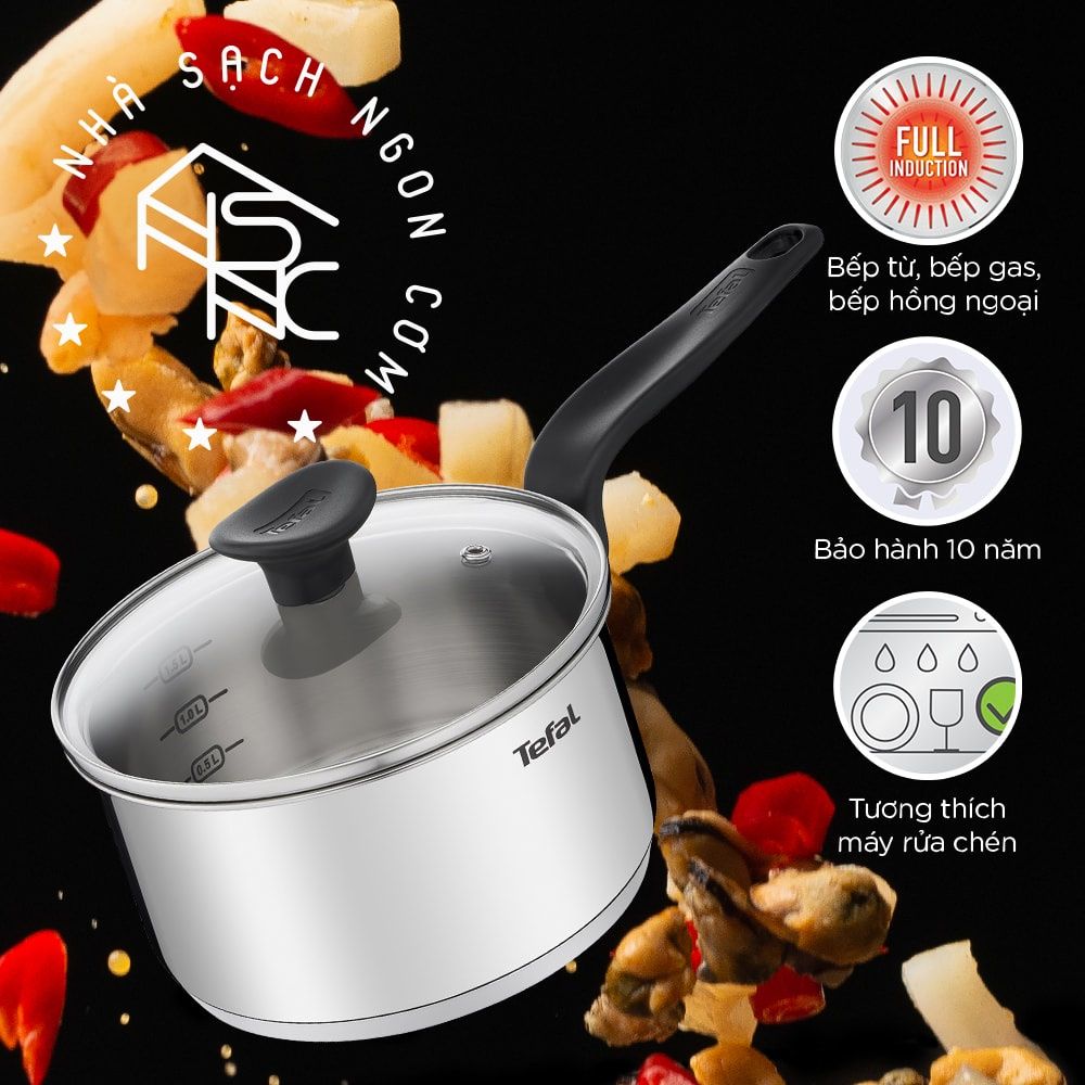 Nồi Tefal Primary 18cm, 2.1L - E3082375