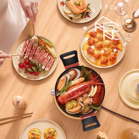 Nồi chống dính đáy từ Supor Trendy Carrot - đủ size 18, 20, 22, 26cmh