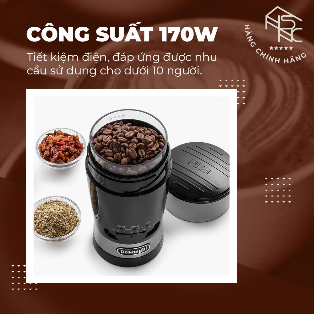 Máy xay cà phê Delonghi KG200