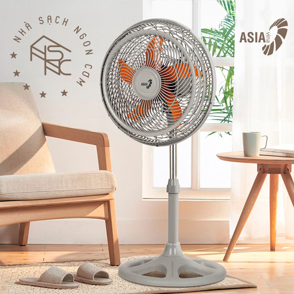 [HỎA TỐC 2H] Quạt Asia TURBO ONE Terra Cotta - Công suất 55W - Hàng chính hãng, Bảo hành 24 tháng