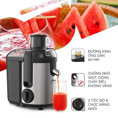 [Tefal] Máy ép trái cây - TFZE420D38