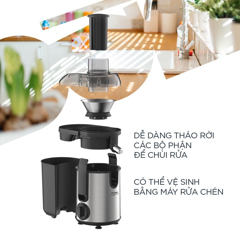 [Tefal] Máy ép trái cây - TFZE420D38