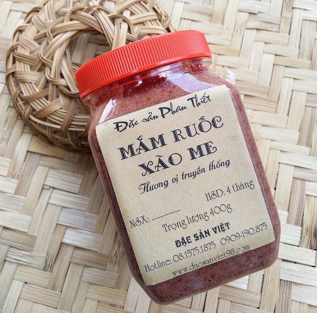 MẮM RUỐC XÀO ME PHAN THIẾT