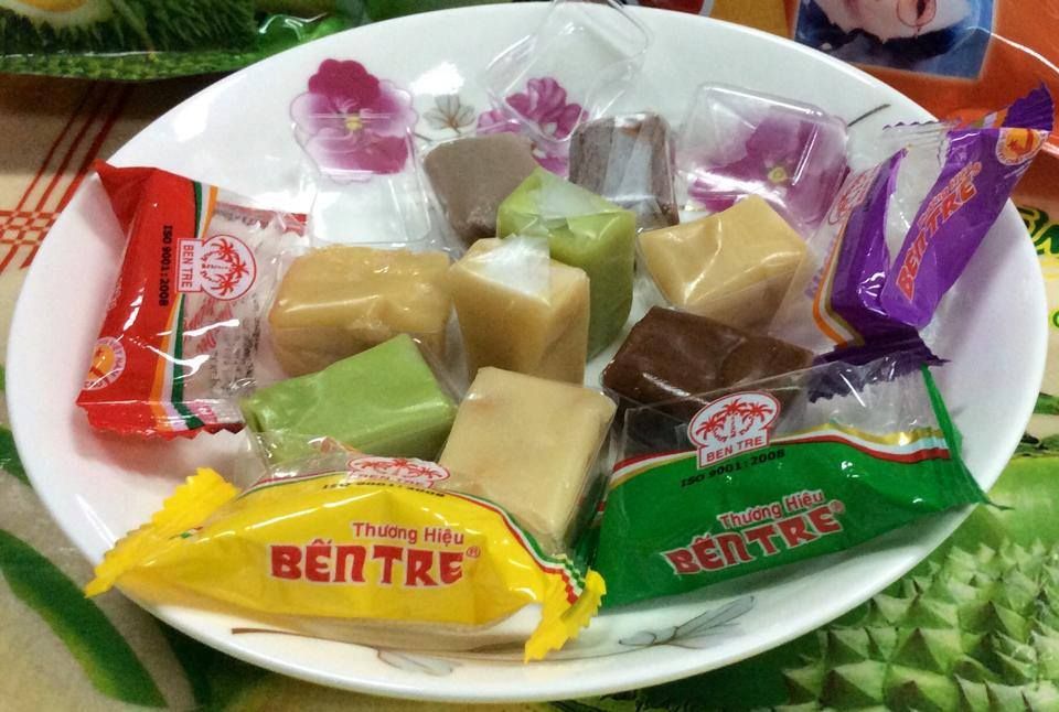 KẸO DỪA BẾN TRE DẺO THẬP CẨM 500g