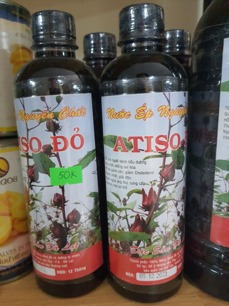 NƯỚC ATISÔ ĐỎ ĐÀ LẠT