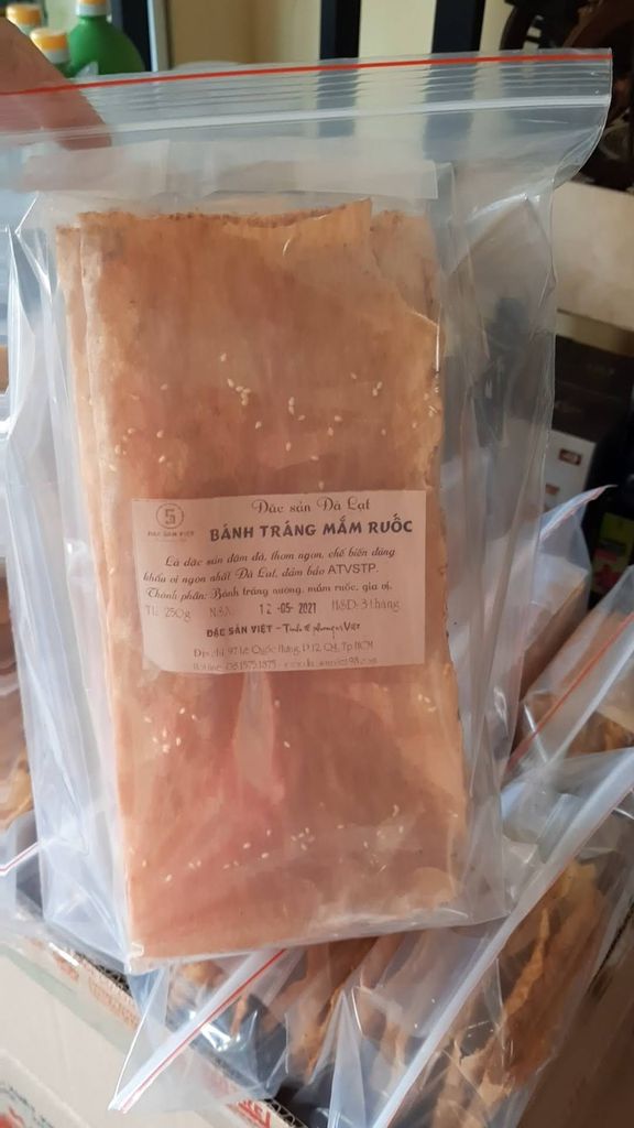 BÁNH TRÁNG MẮM RUỐC ĐÀ LẠT