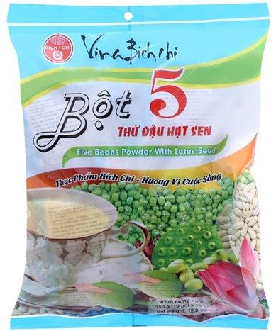 BỘT 5 THỨ ĐẬU HẠT SEN KHÔNG ĐƯỜNG