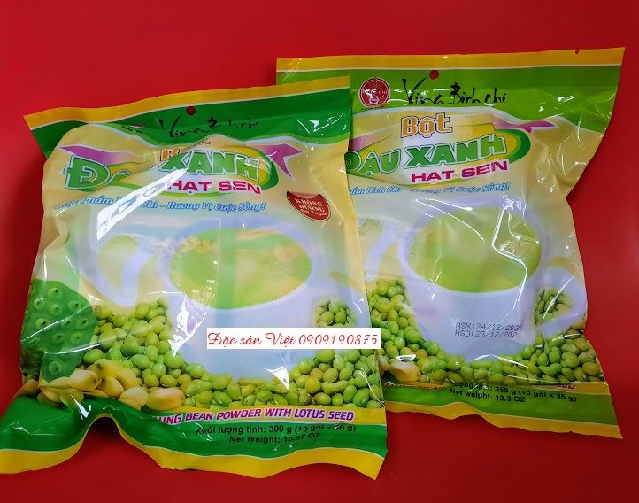 BỘT GẠO LỨT HẠT SEN - COMBO 5 VỊ