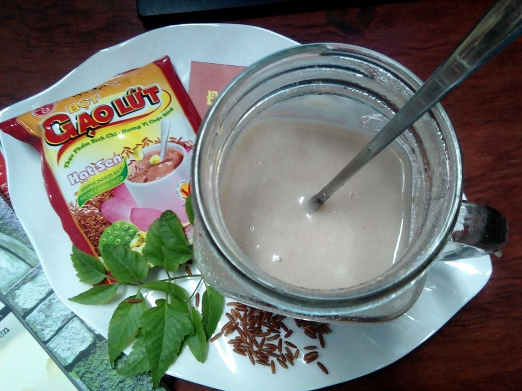 BỘT GẠO LỨT HẠT SEN KHÔNG ĐƯỜNG