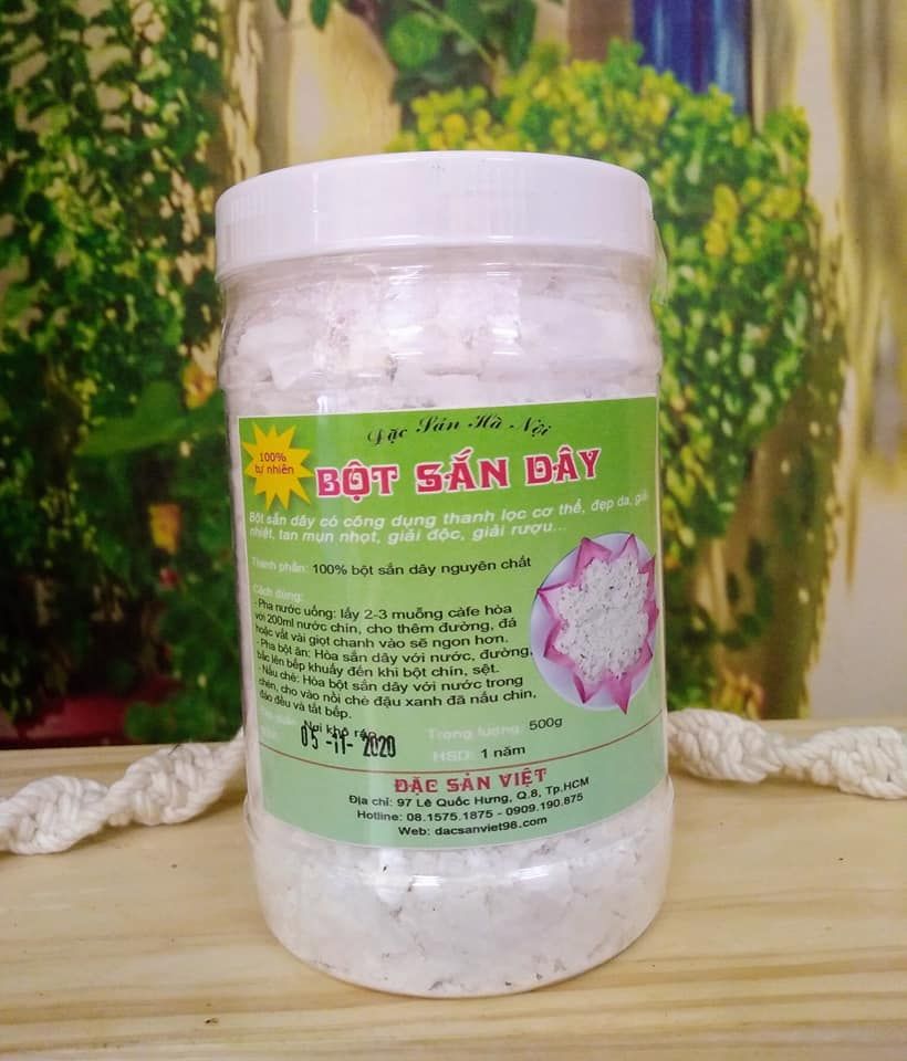 BỘT SẮN DÂY NGUYÊN CHẤT HÀ NỘI