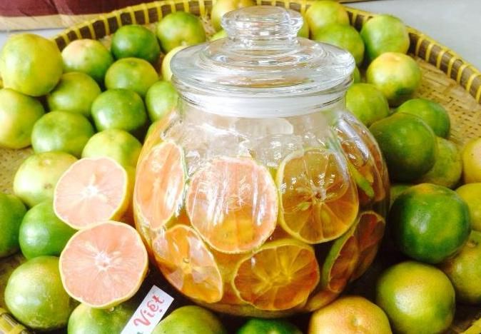 CHANH ĐÀO NGÂM MẬT ONG