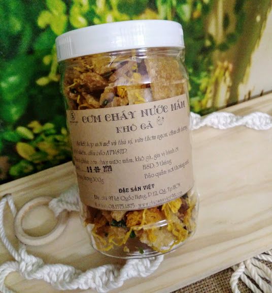 CƠM CHÁY NƯỚC MẮM KHÔ GÀ