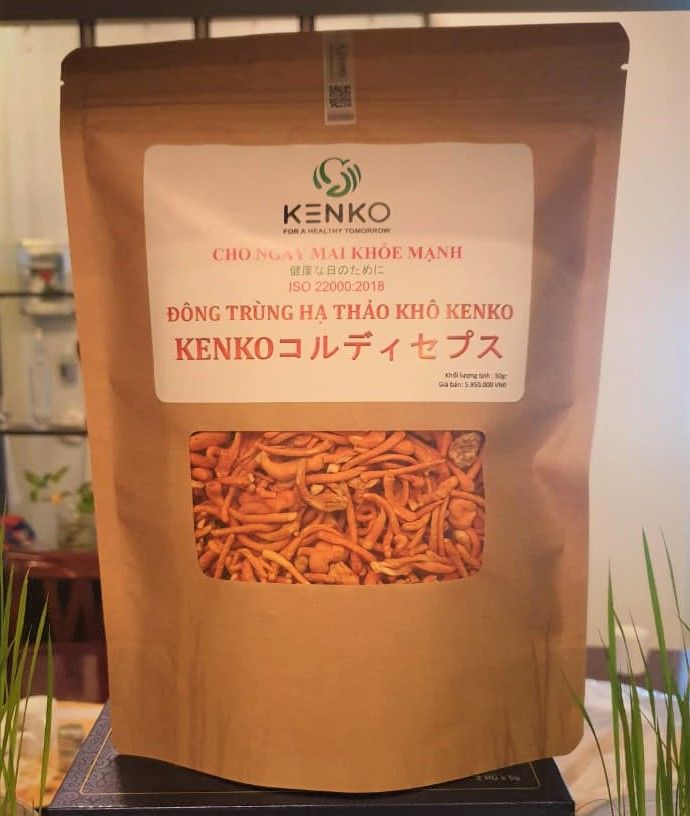 Rượu Kenko đông trùng hạ thảo hữu cơ