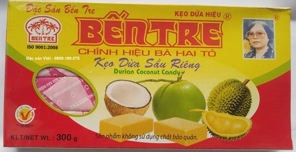 Kẹo Dừa Bến Tre 300g - sau rieng
