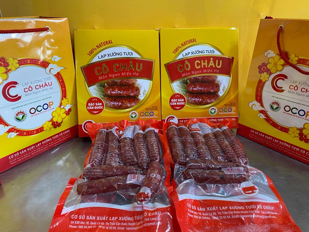 LẠP XƯỞNG TƯƠI CÔ CHÂU CẦN ĐƯỚC - Long An