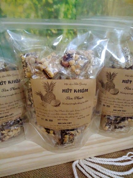 MỨT KHÓM (THƠM, DỨA) TÂN PHƯỚC TIỀN GIANG