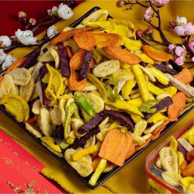 TRÁI CÂY RAU CỦ SẤY ĐÀ LẠT