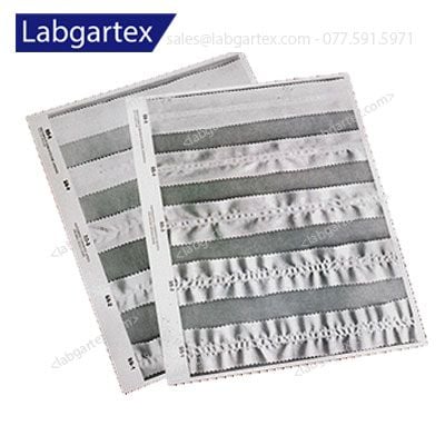 Ảnh chuẩn AATCC đánh giá độ mịn đường may đơn và đôi