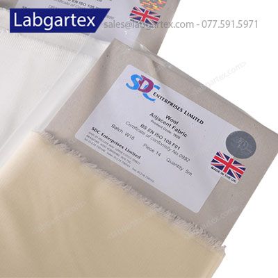  ISO 105 F01 Wool adjacent SDCE 