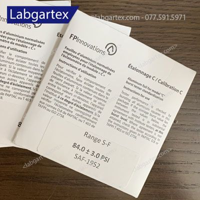  Lá nhôm thử độ bền nổ Burst test A, C 