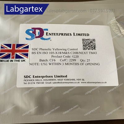 SDCE Phenolic Yellowing Control Fabric