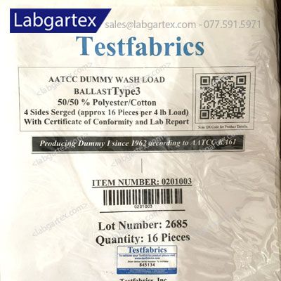  Vải Bù Trọng AATCC Type 3 Hãng Testfabrics 