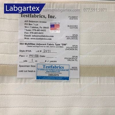 Vải đa sợi multifiber MFF10A Testfabrics