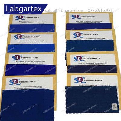 Bộ vải len xanh SDCE thử độ bền màu ánh sáng