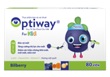  Kẹo nhai Optiway For Kid hỗ trợ tăng cường thị lực, bảo vệ đôi mắt trẻ (Hộp 20 viên, hương việt quất tự nhiên) 