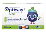  Kẹo nhai Optiway For Kid hỗ trợ tăng cường thị lực, bảo vệ đôi mắt trẻ (Hộp 20 viên, hương việt quất tự nhiên) 