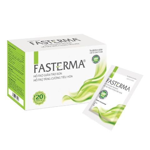  Fasterma - Hỗ trợ cải thiện táo bón, tăng cường tiêu hóa 