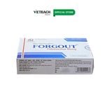  Viên nén Forgout 40mg TW3 điều trị tăng acid uric mạn tính, viêm khớp do gout (2 vỉ x 15 viên) 