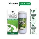  Viên uống Ginkgo Biloba hỗ trợ cải thiện tuần hoàn não (Lọ 200 viên) 