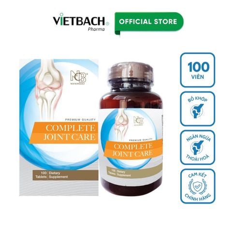  Viên uống Complete Joint Care hỗ trợ xương khớp (Lọ 100 viên) 