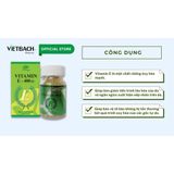  Viên uống bổ sung VITAMIN E - 400 IU (Lọ 100 viên) 