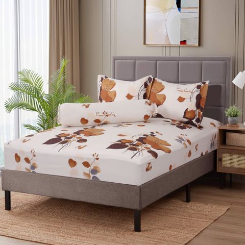 Bộ Drap Gối Microfiber Novel 012