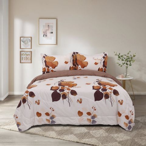 Bộ Drap Gối Microfiber Novel 012