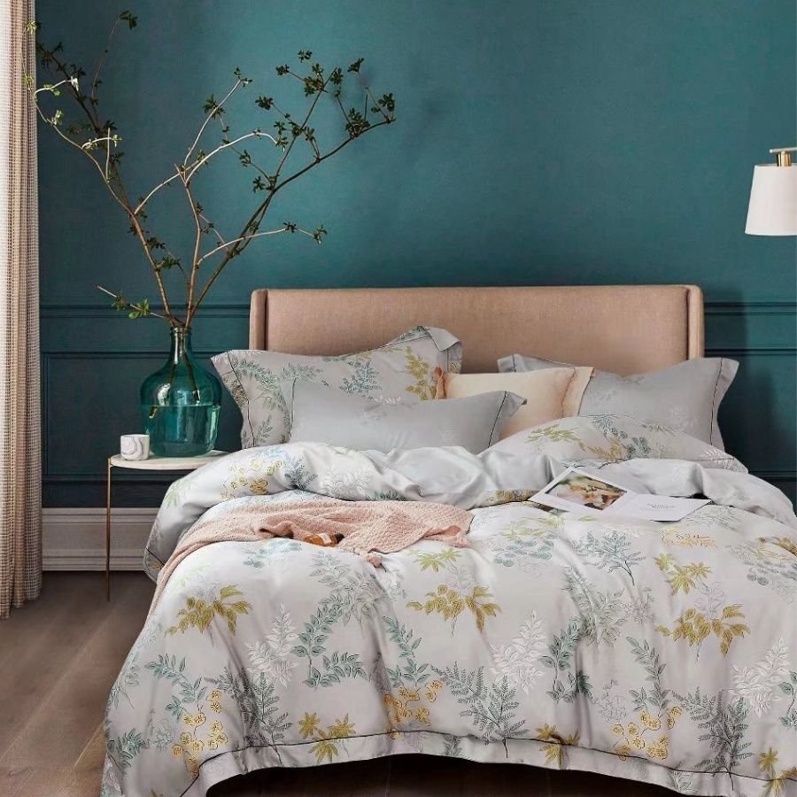 Bộ Drap Gối Tencel 40s Dinky 021