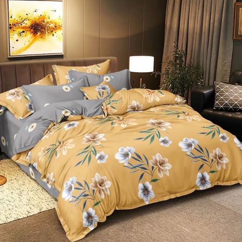 Bộ Drap Gối Microfiber Dreamy 016