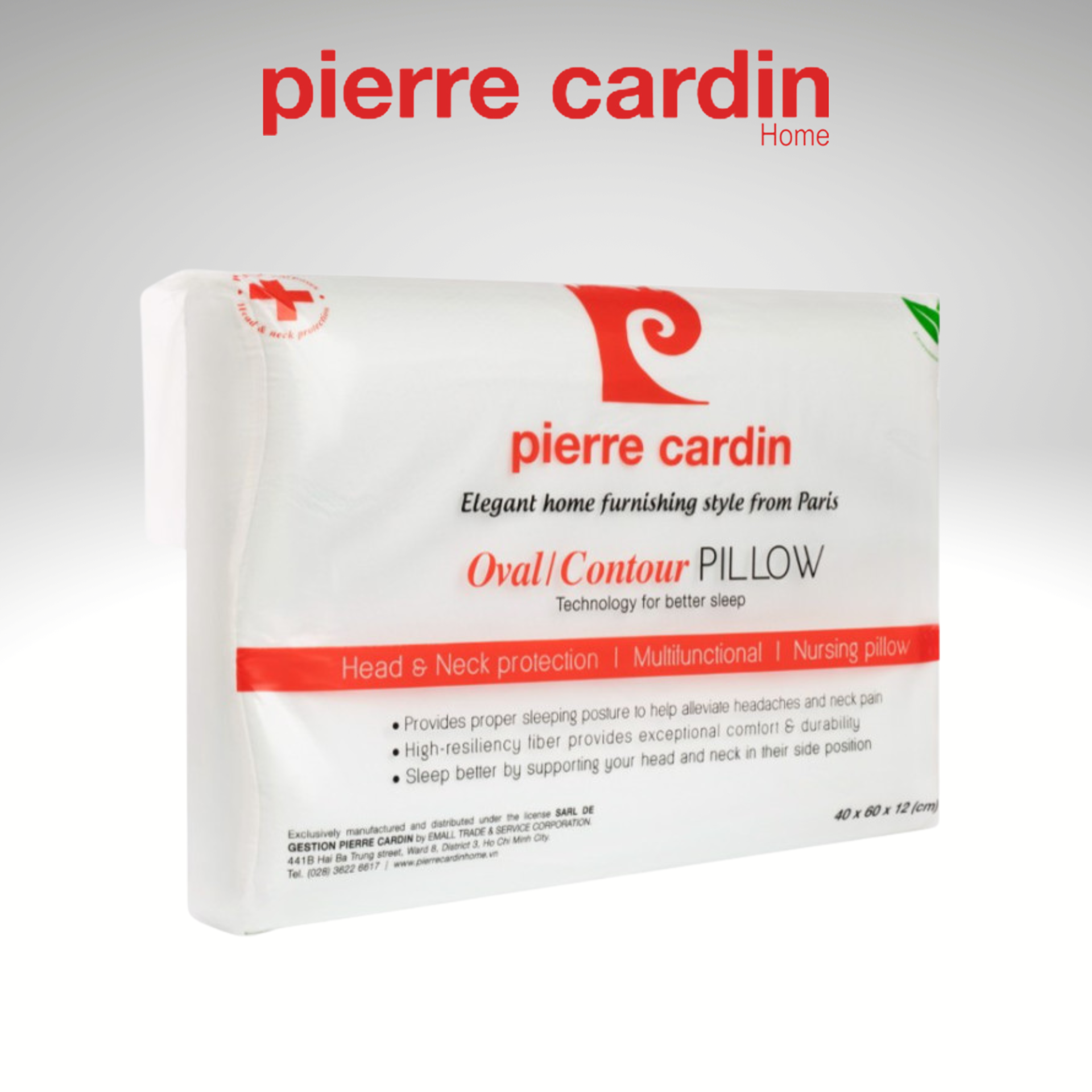 Ruột gối memory foam (contour) 60x40x12 (Cái) PCAPLFF 001