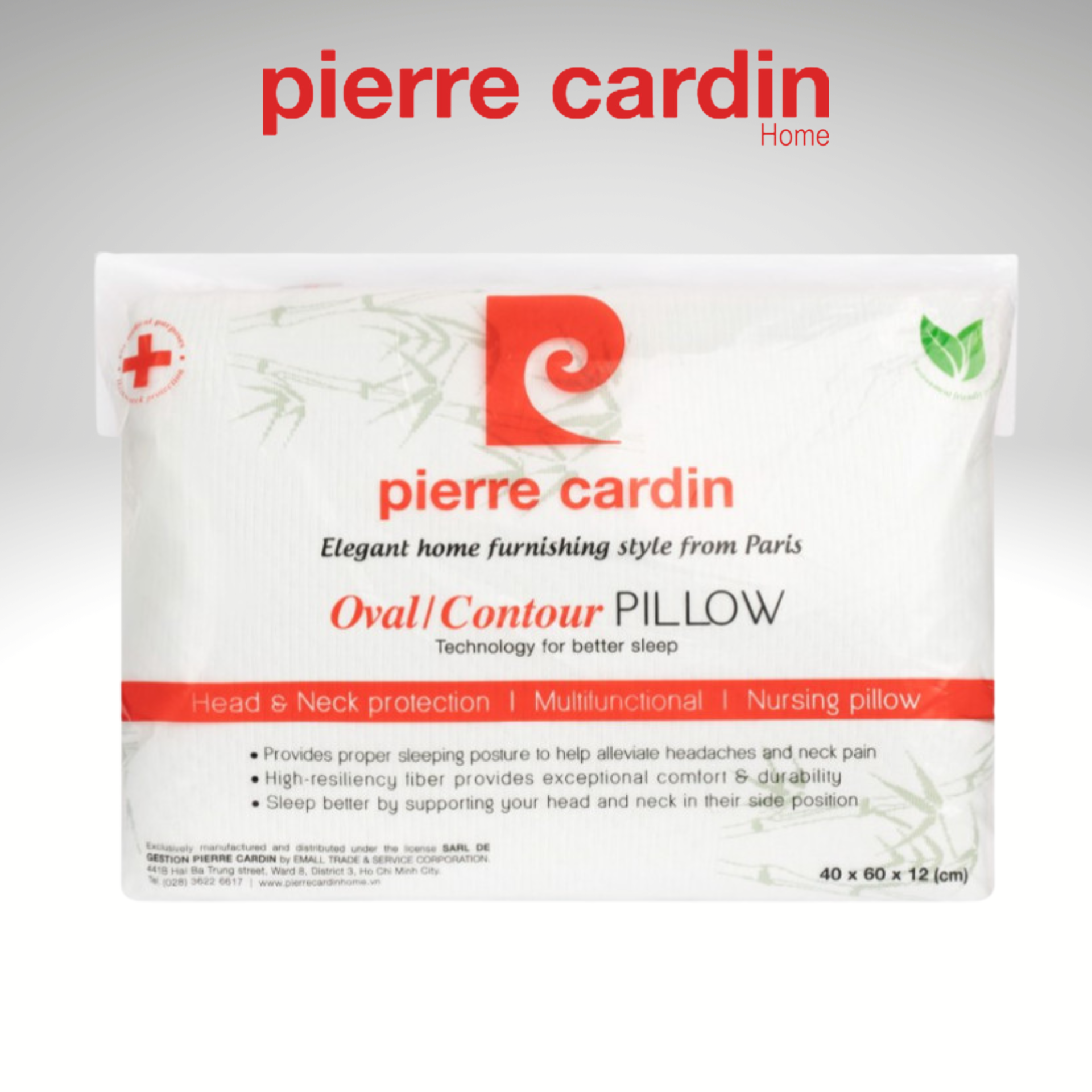 Ruột gối memory foam (oval) 60x40x12 (Cái) PCAPLFF 002