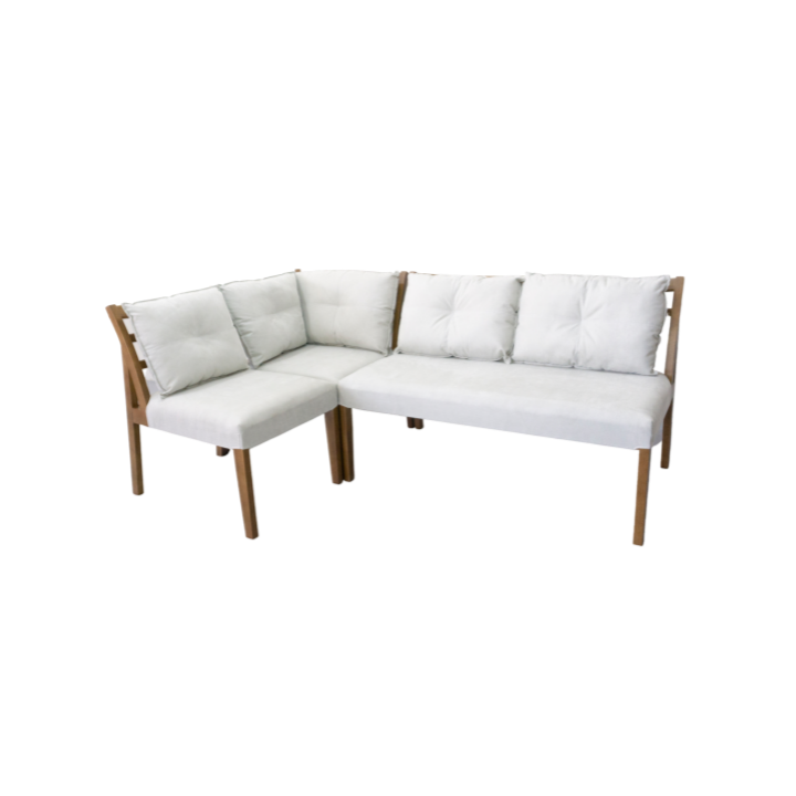 Ghế sofa gỗ bọc nệm hàn quốc living 002