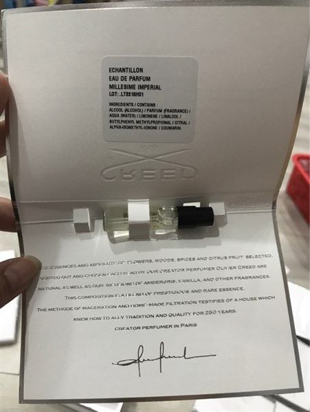  Vial nước hoa Creed 1760 EDP MILLESIME IMPERIAL 2ml 