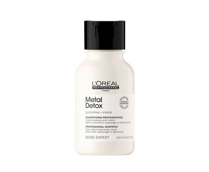  Dầu gội giúp thải độc kim loại tóc L'Oréal Metal Detox Mini 100ml 