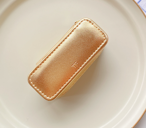  Hộp Đựng Son TF Màu Vàng 8.5x3.5x3.5cm 