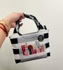 Túi Đựng Mỹ Phẩm Sephora Sọc Trắng Đen Sephora Favorites "What's In My Bag"