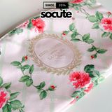  Túi Đựng Mỹ Phẩm Estee Lauder Lauduree Hoa Hồng 23.5x14x6cm 