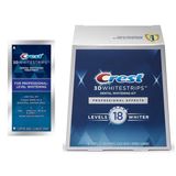  Miếng Dán Trắng Răng Crest 3D Whitestrips Professional White Level 18 Whiter 